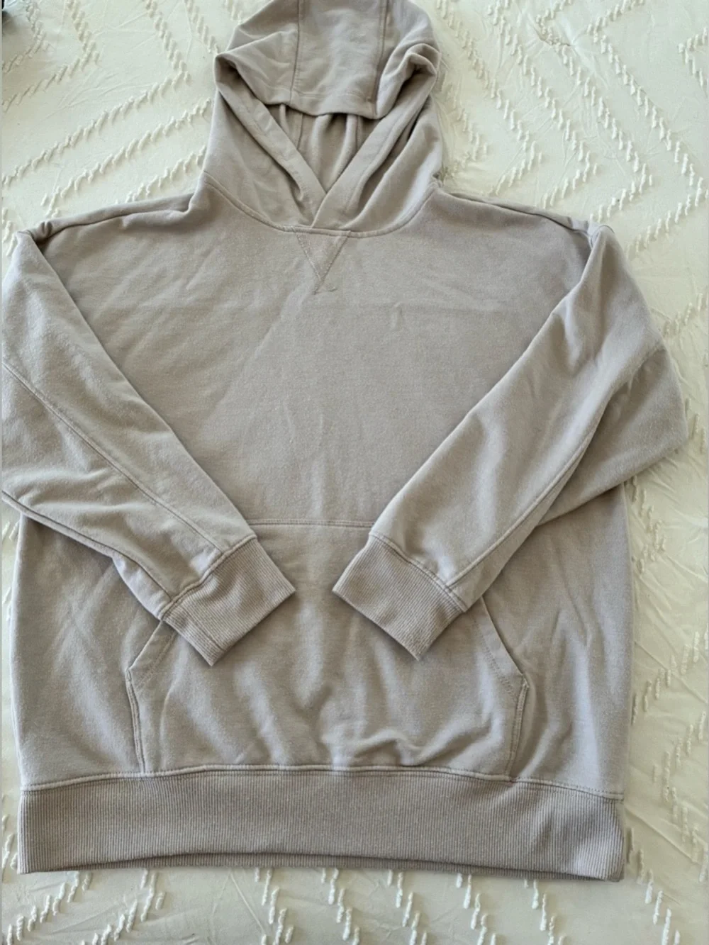 Yogalicious girls light Taupe Hoodie with Leopard Print Leggings Set size m (10)